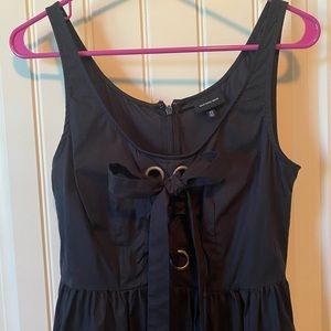 Who What Wear Front Tie Dress